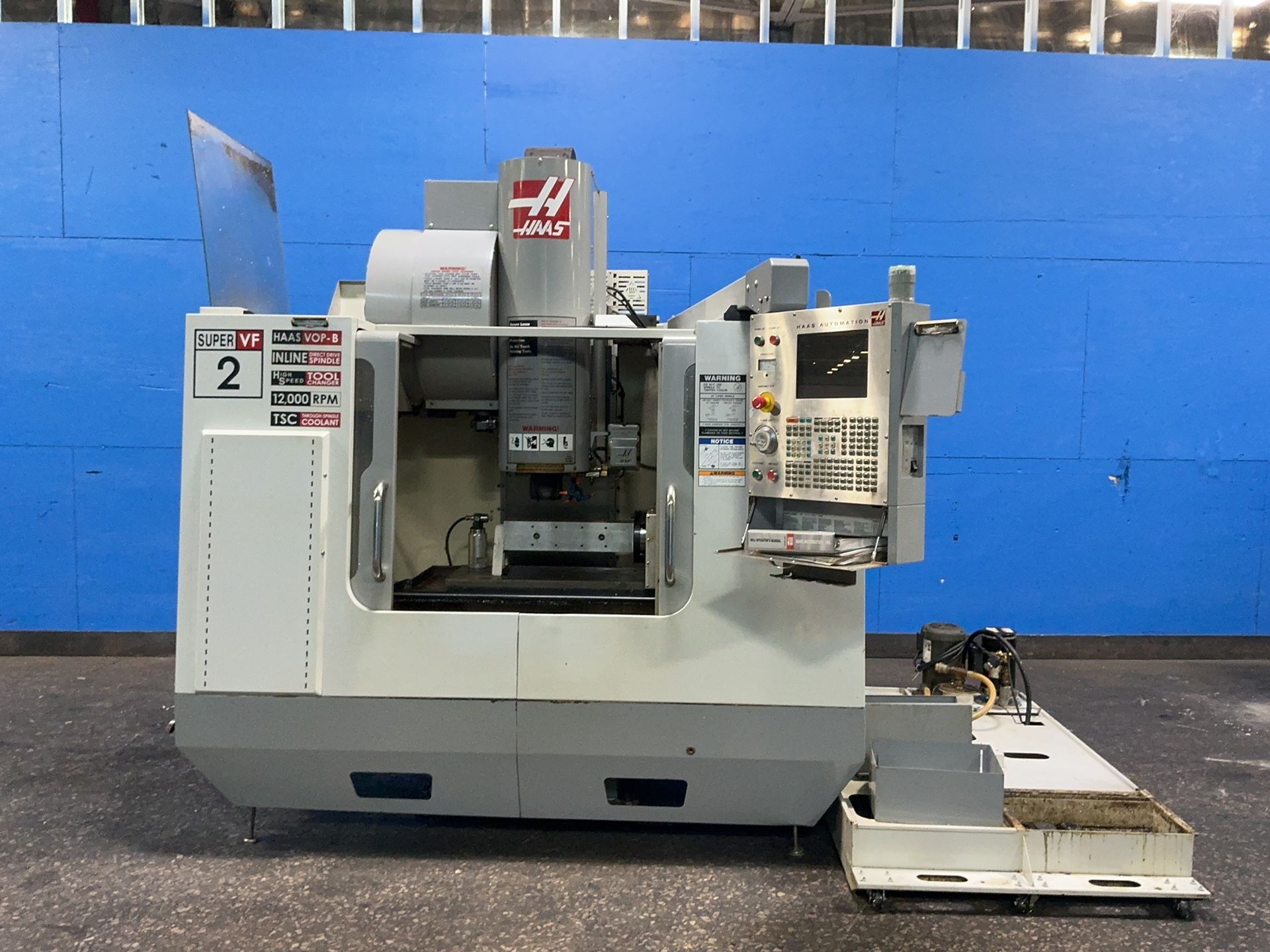 Haas 14” X 36” Cnc Vmc - Vf-2ss