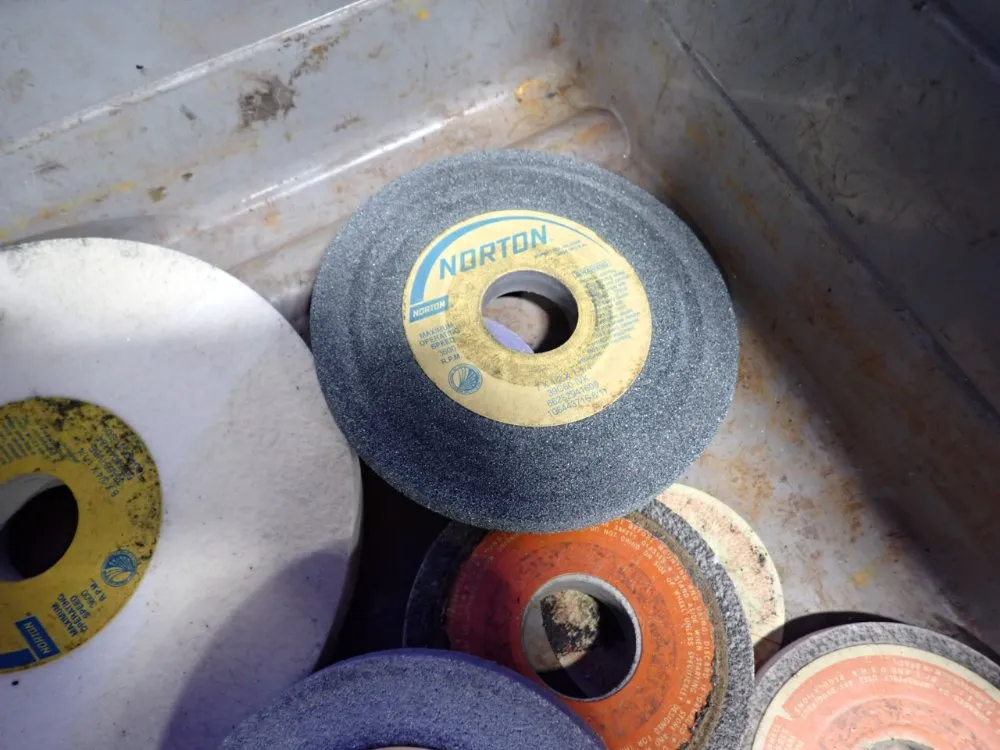 Norton, Carborundum Grinder Wheels