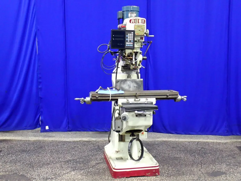 Acer 9" X 42" Vertical Mill - 3vs