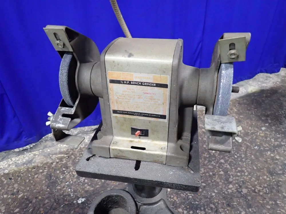 Craftsman 1/2 Hp Bench Grinder - 397 19340