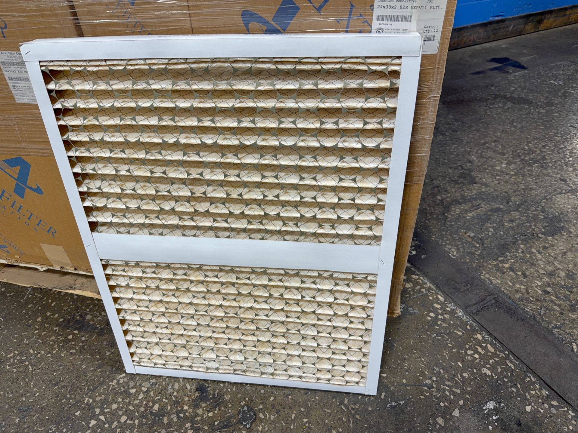 Airex Filter Corporation 24” X 30” X 2” Air Filters - 293348