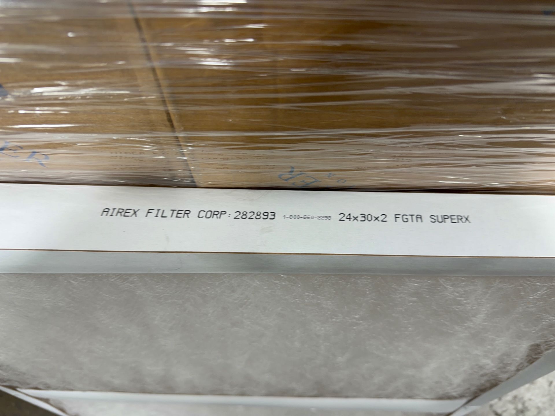 Airex Filter Corporation 24” X 30” X 2” Air Filters - 282893