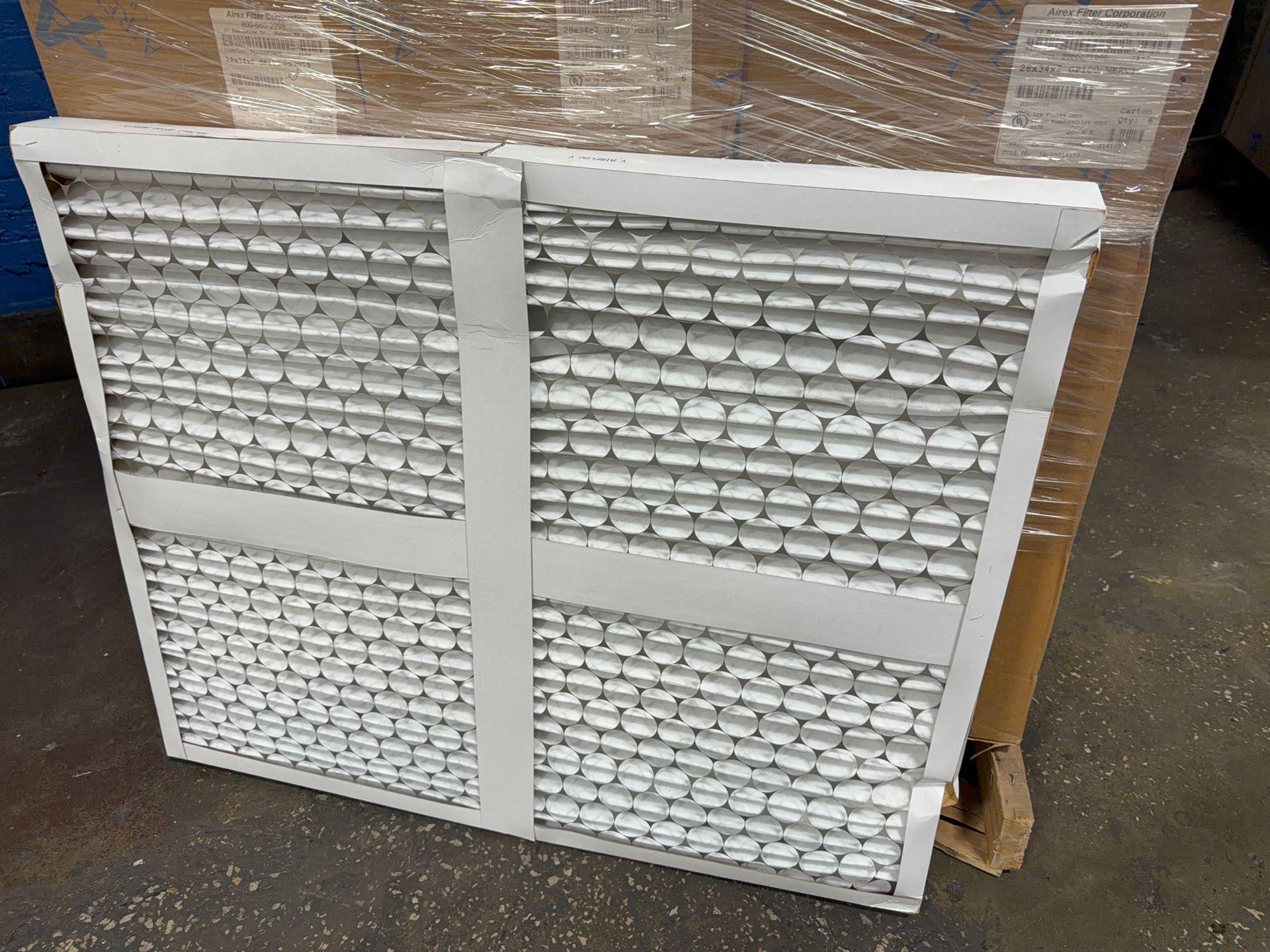 Airex Filter Corporation 28” X 34” X 2” Air Filters - 313934