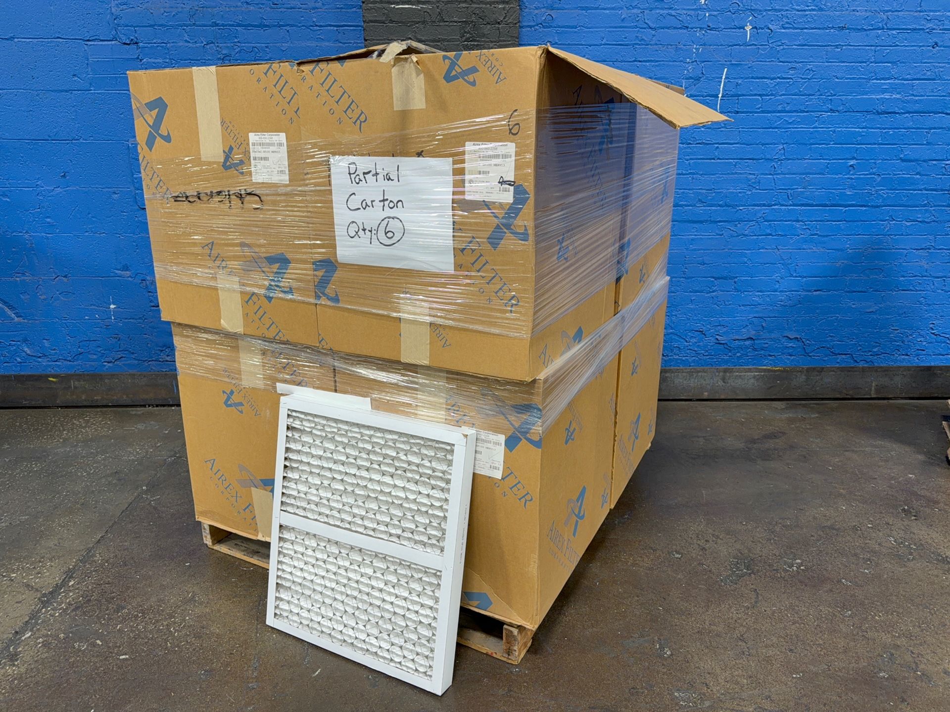 Airex Filter Corporation 20” X 23” X 2” Air Filters
