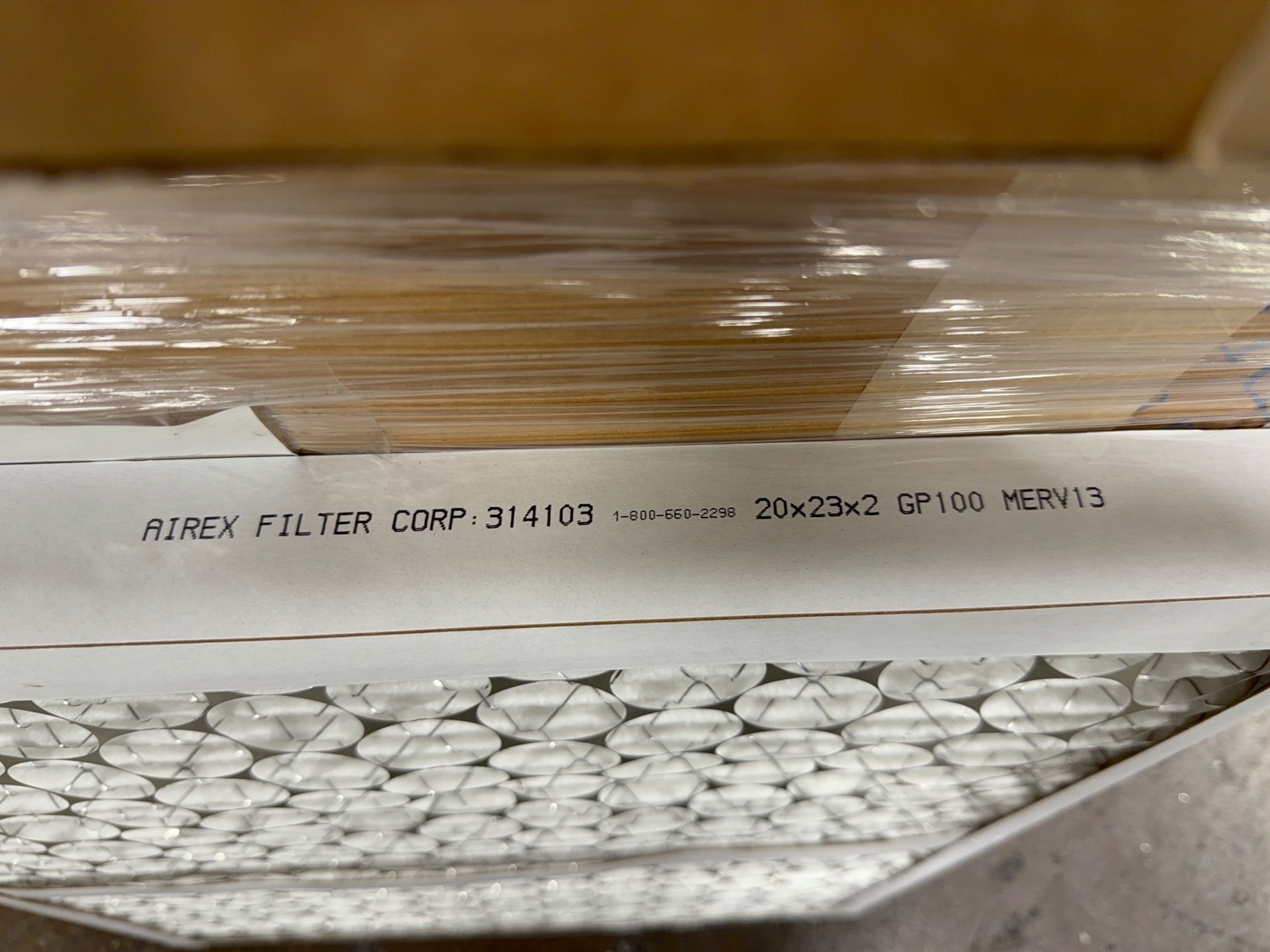 Airex Filter Corporation 20” X 23” X 2” Air Filters