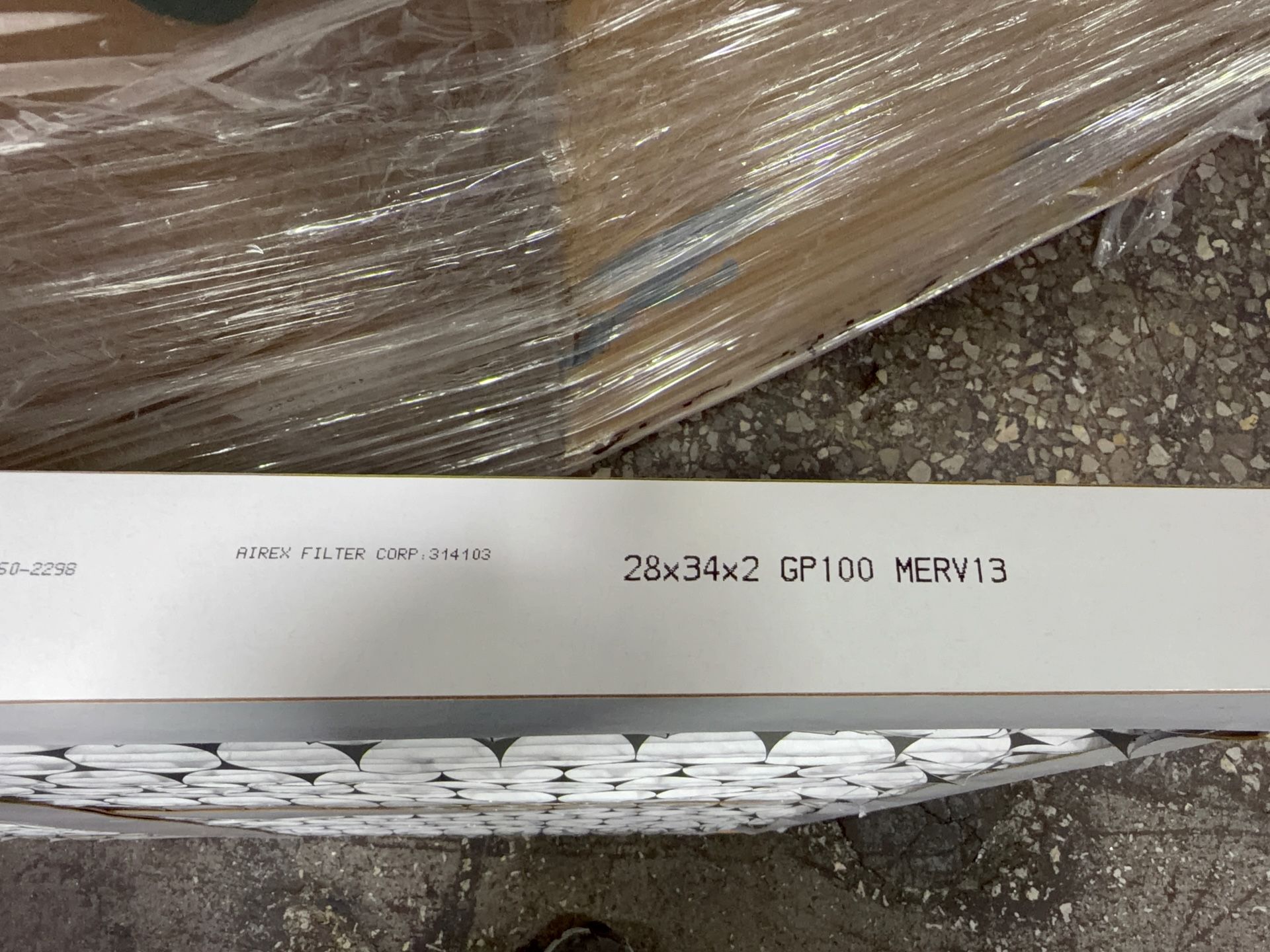 Airex Filter Corporation 28” X 34” X 2” Air Filters - 2003322