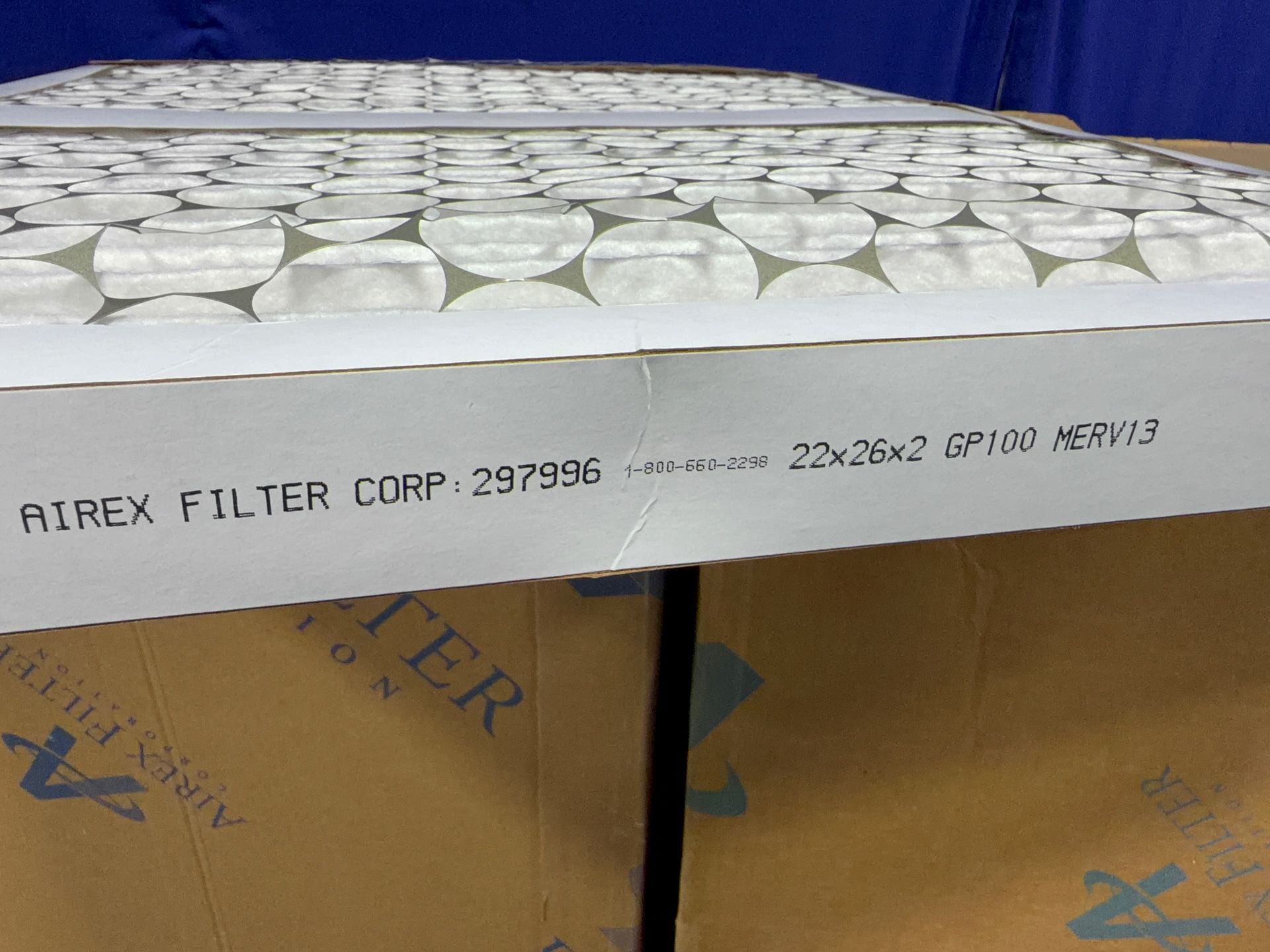 Airex Filter 22” X 26” X 2” Air Filters - 297996