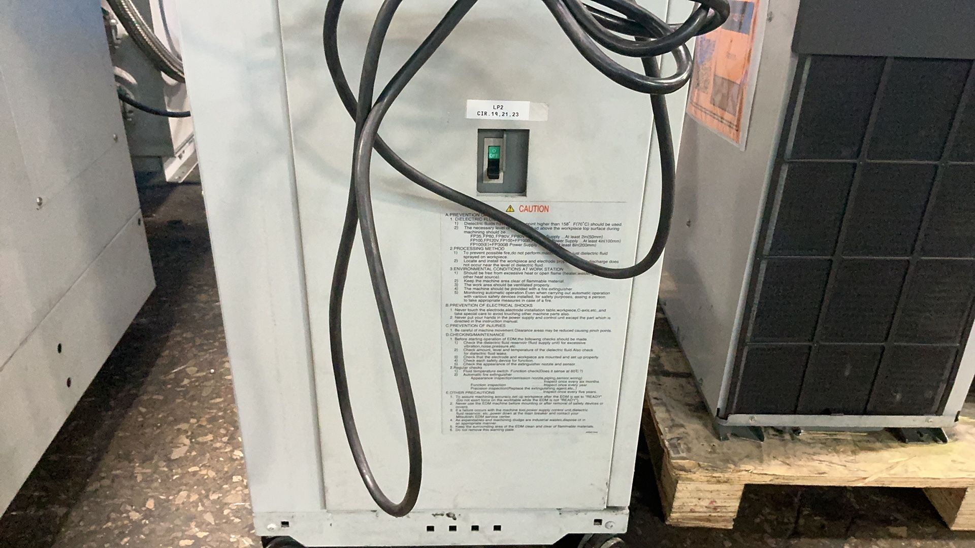 Mitsubishi Electric 23” X 33” Sinker Edm - Ea28vm Advance
