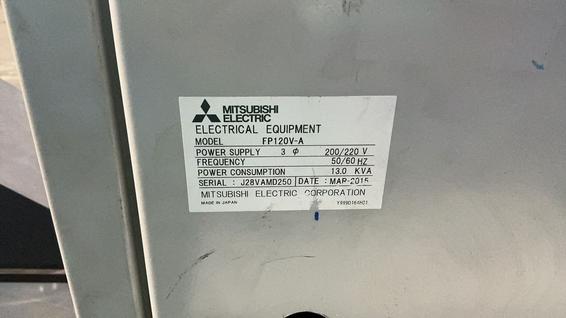 Mitsubishi Electric 23” X 33” Sinker Edm - Ea28vm Advance