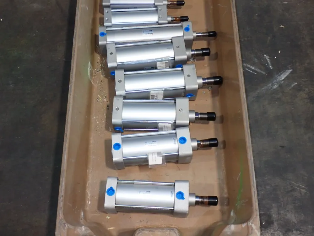 Smc 250psi Pneumatic Cylinders.