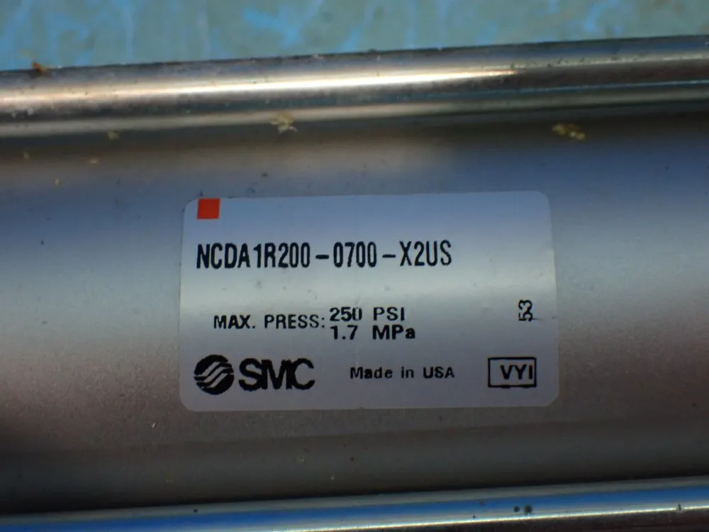 Smc 250psi Pneumatic Cylinders.