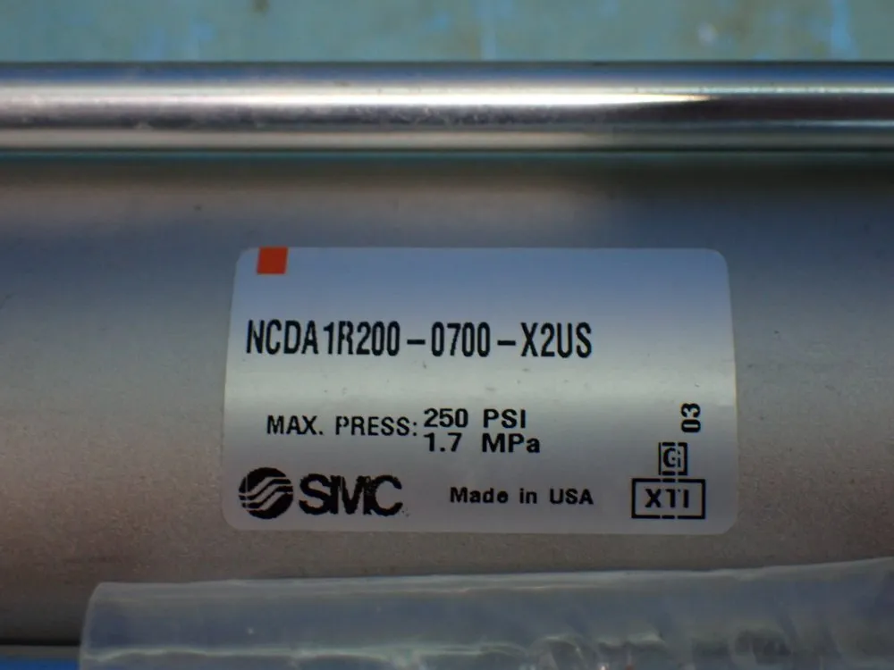 Smc 250psi Pneumatic Cylinders.