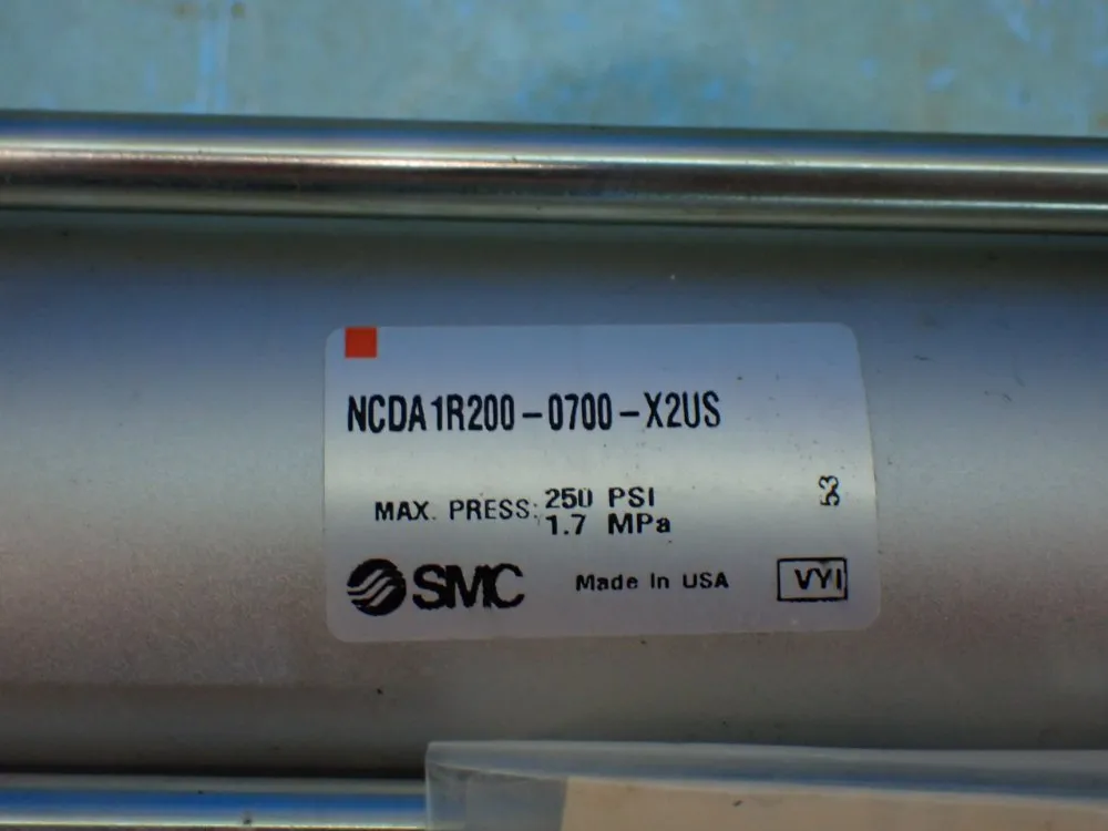 Smc 250psi Pneumatic Cylinders.
