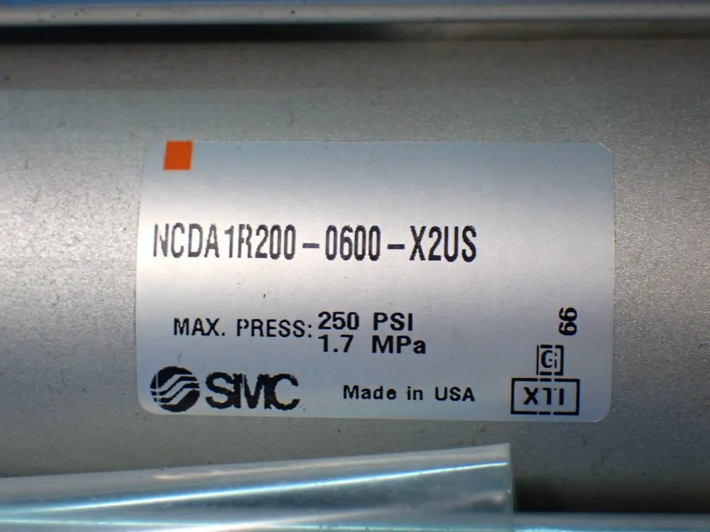 Smc 250psi Pneumatic Cylinders.