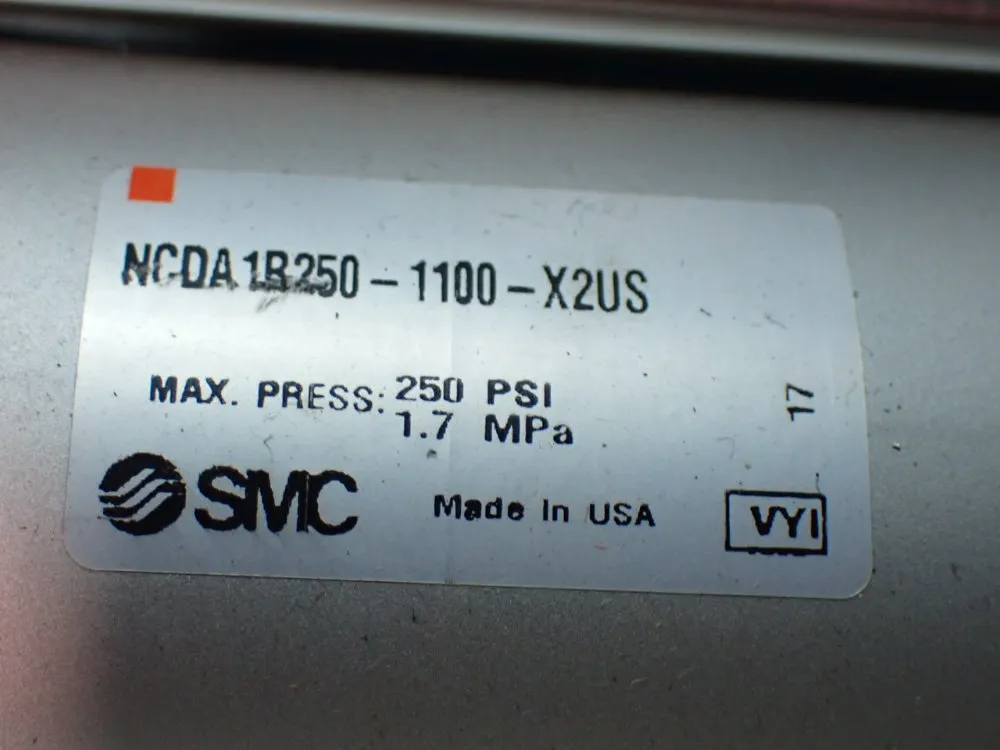 Smc 250psi Pneumatic Cylinders.