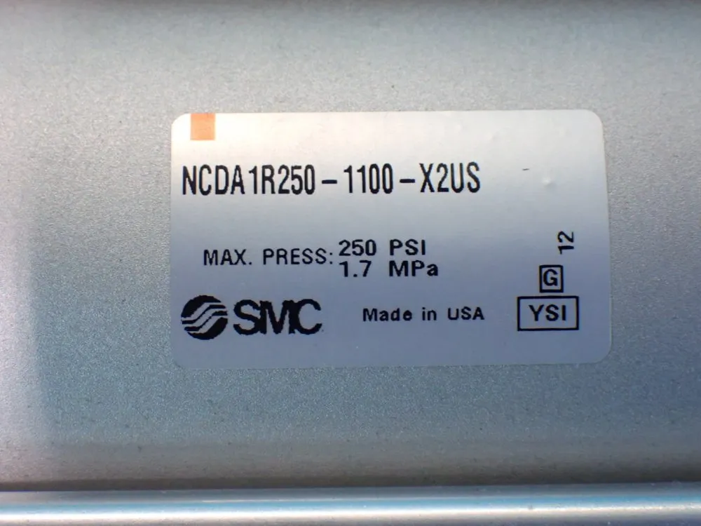Smc 250psi Pneumatic Cylinders.
