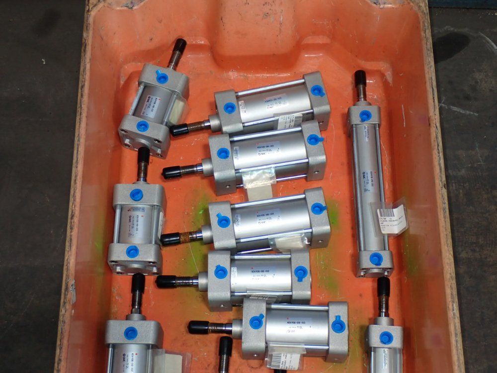 Smc 250psi Pneumatic Cylinders.
