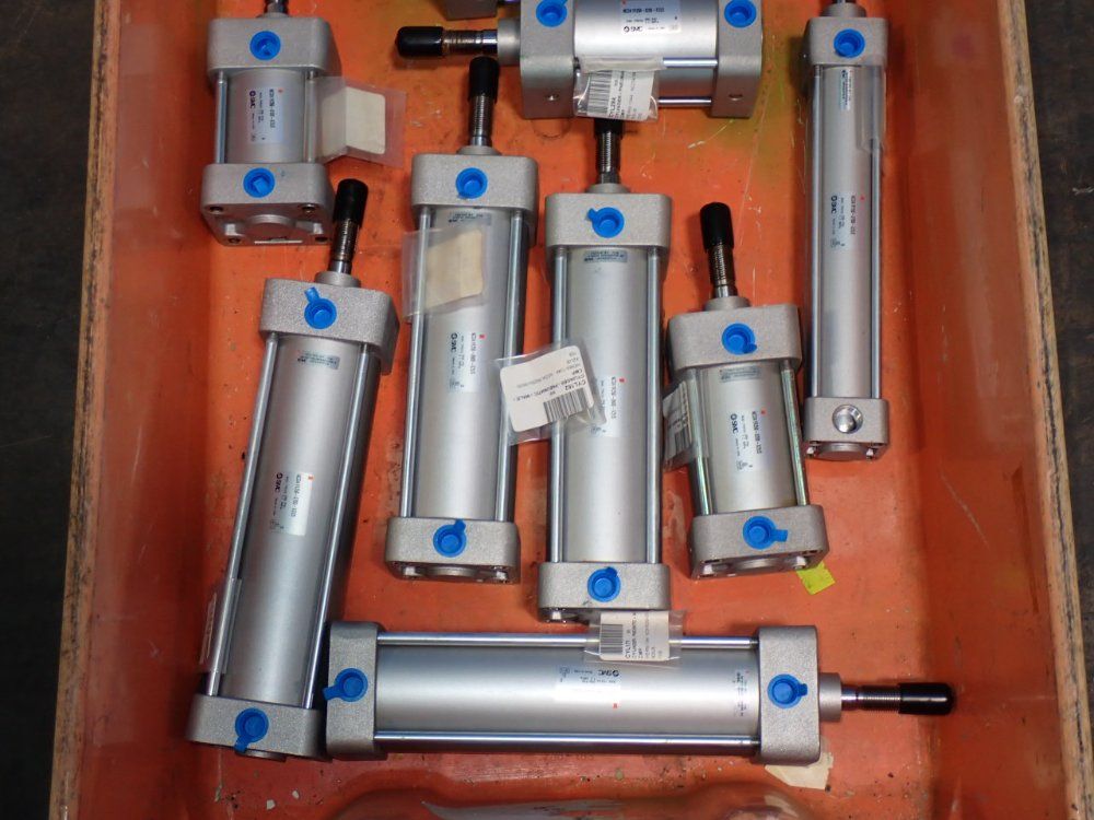 Smc 250psi Pneumatic Cylinders.