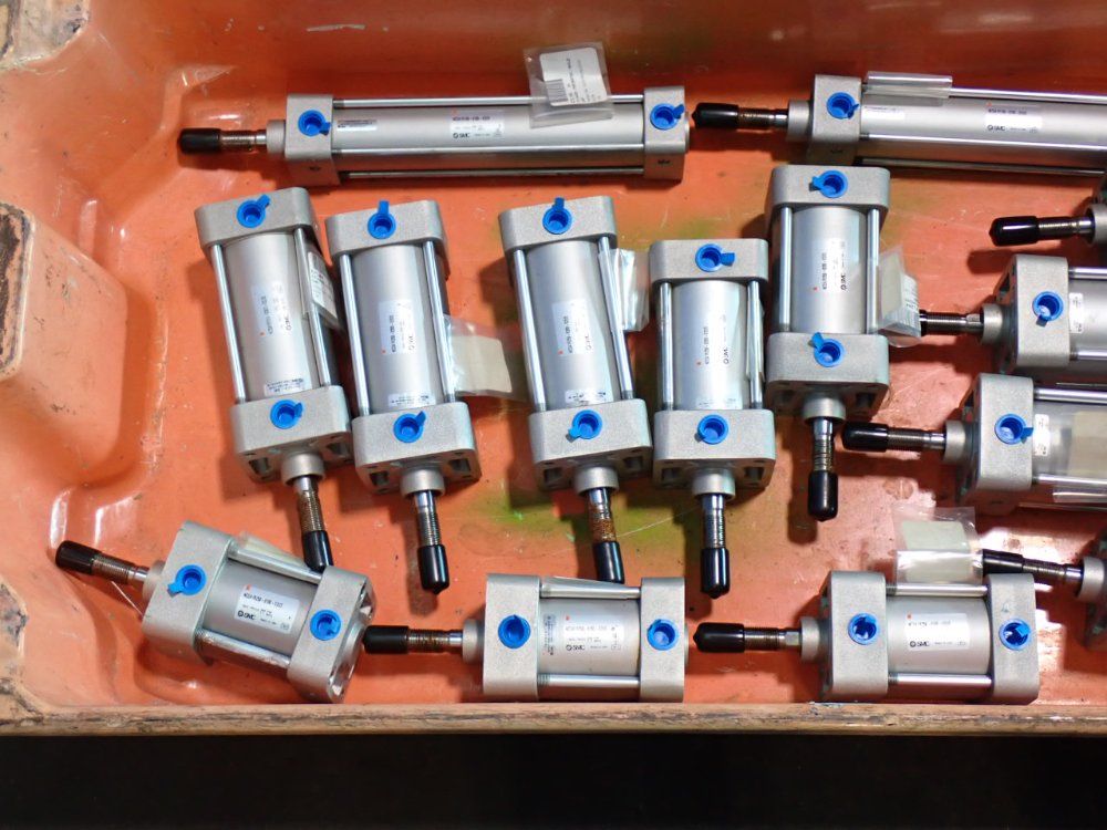 Smc 250psi Pneumatic Cylinders.