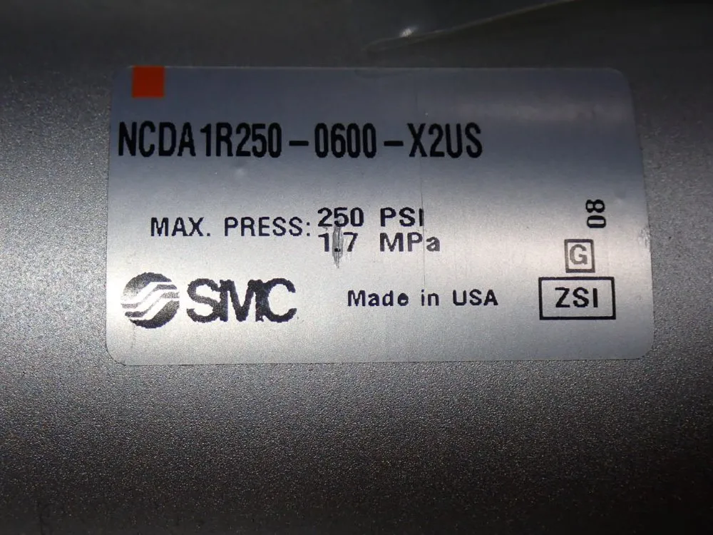Smc 250psi Pneumatic Cylinders.