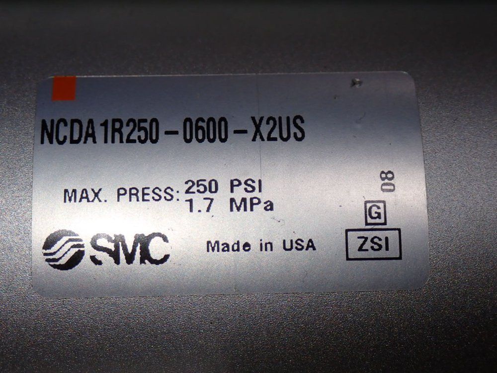 Smc 250psi Pneumatic Cylinders.