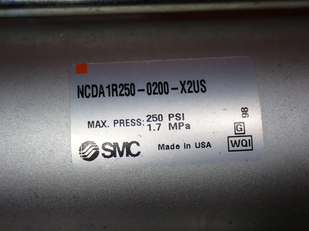 Smc 250psi Pneumatic Cylinders.