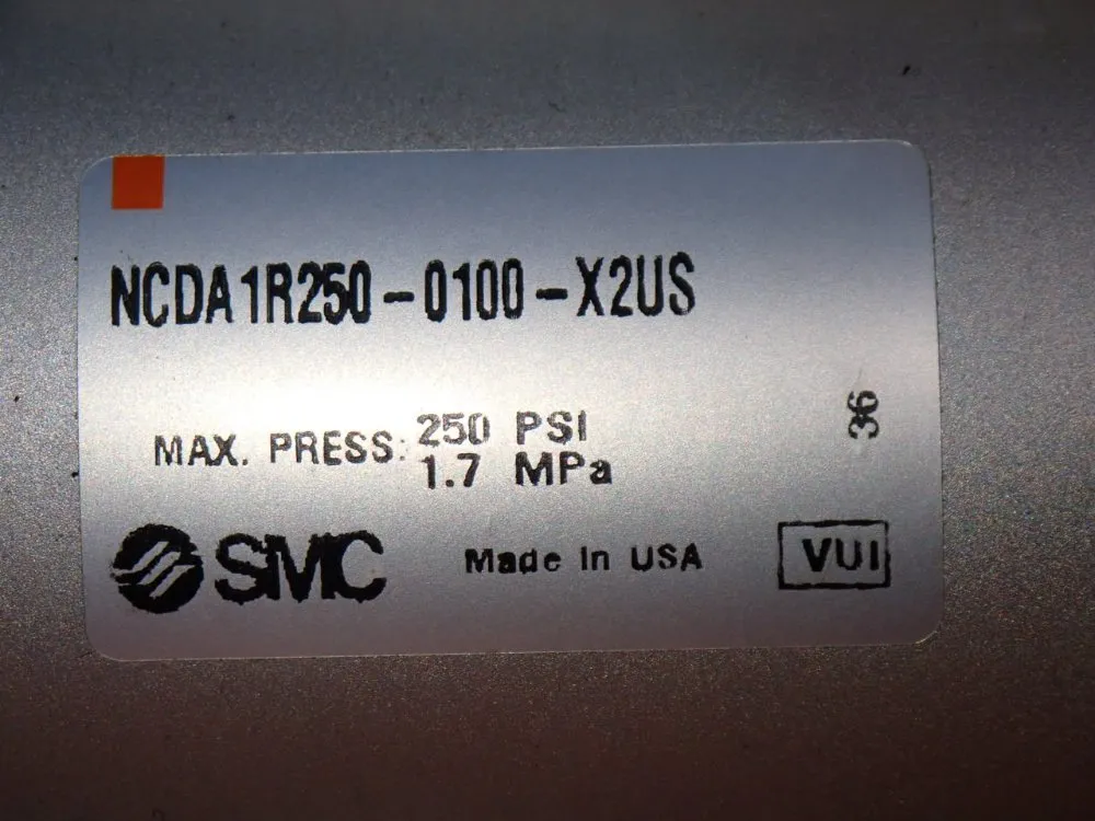 Smc 250psi Pneumatic Cylinders.