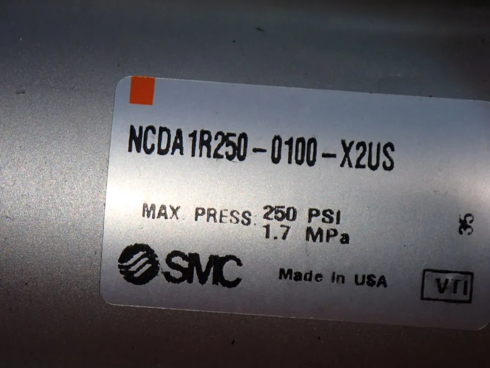Smc 250psi Pneumatic Cylinders.
