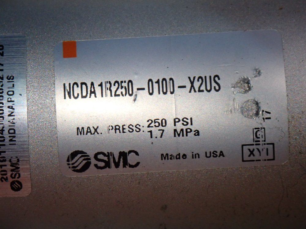 Smc 250psi Pneumatic Cylinders.