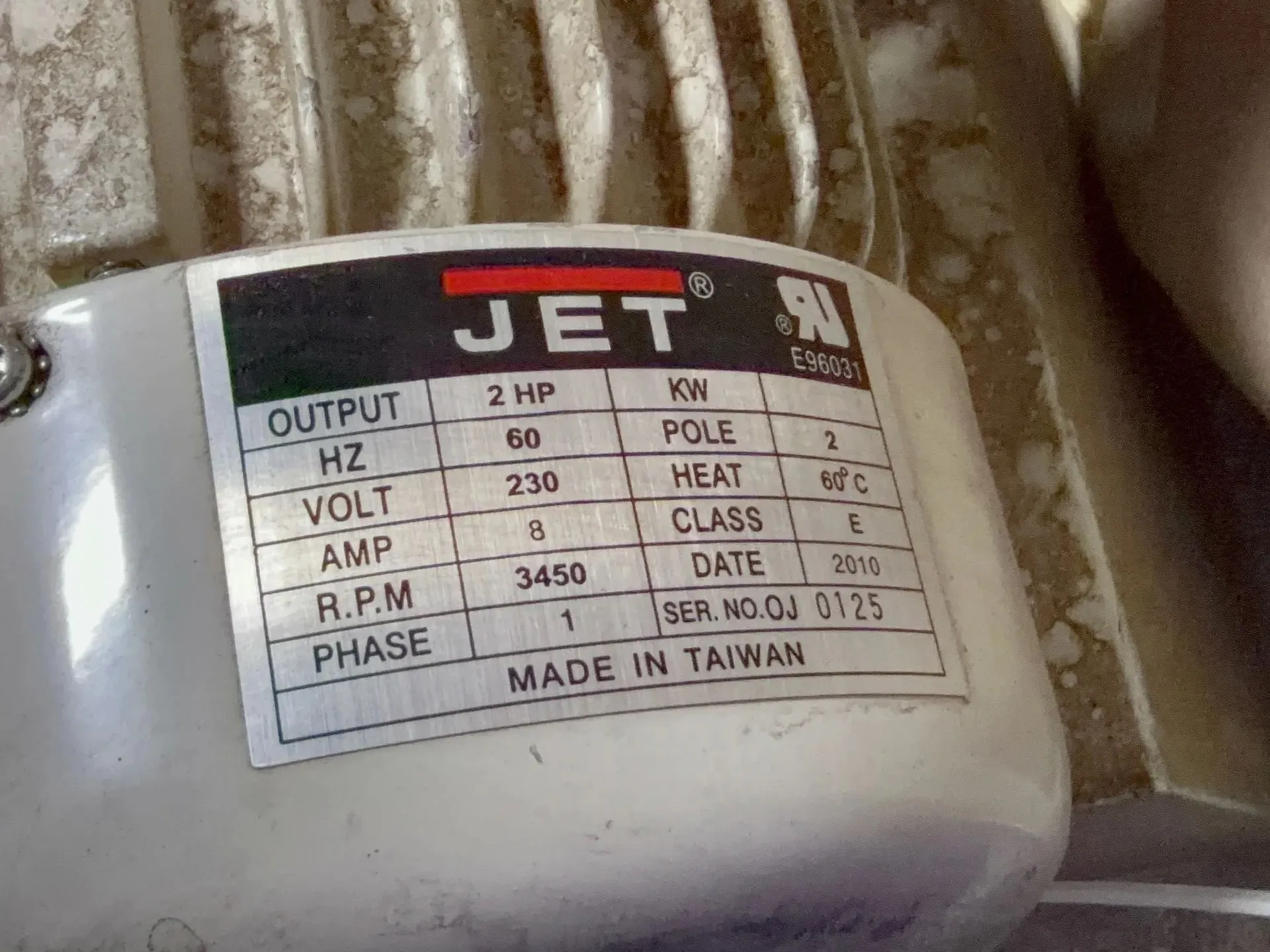 Jet 2 Hp Dust Collector - Dc-1200m