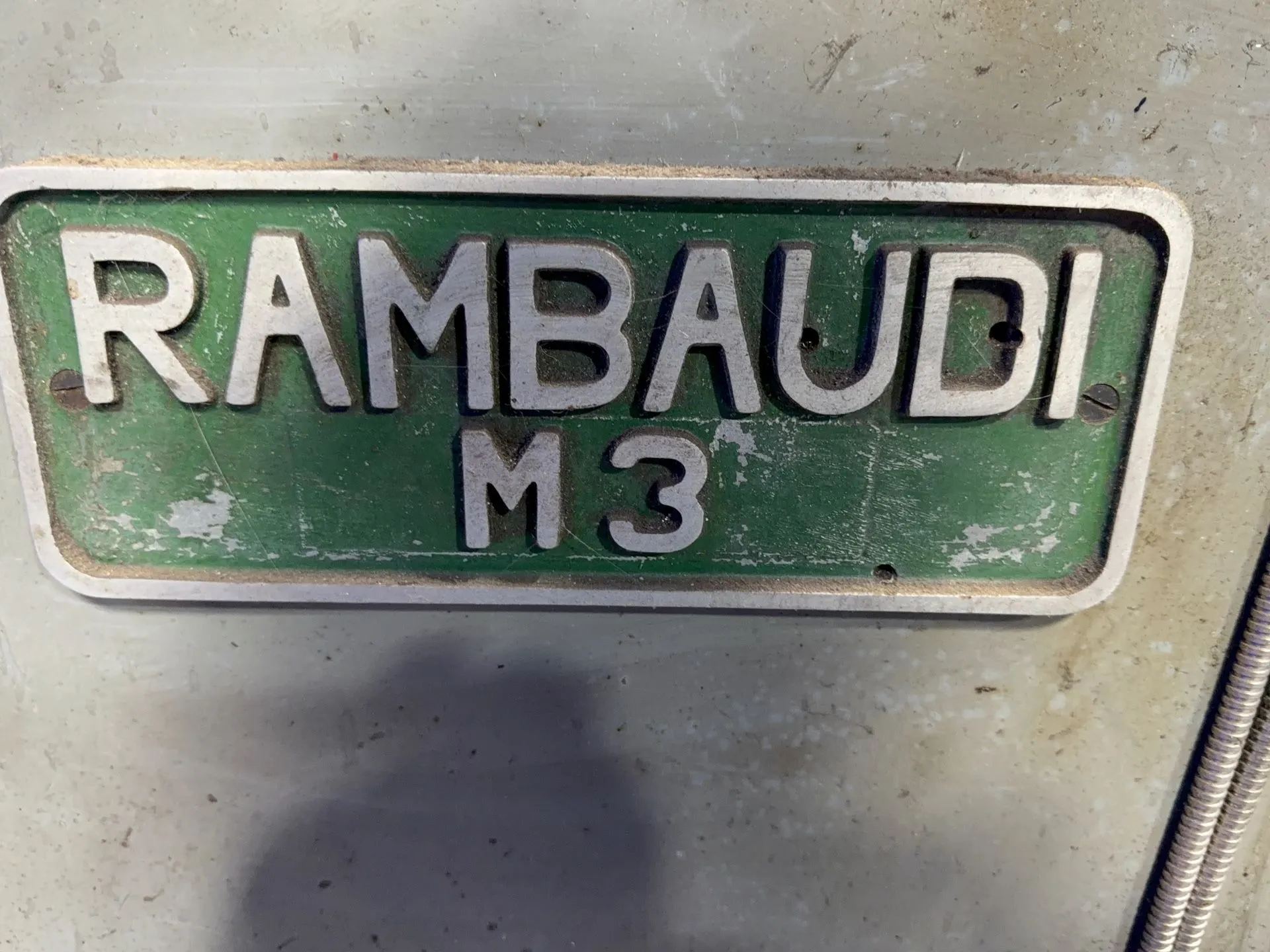 Rambaudi 12" X 51" Vertical Mill - M3