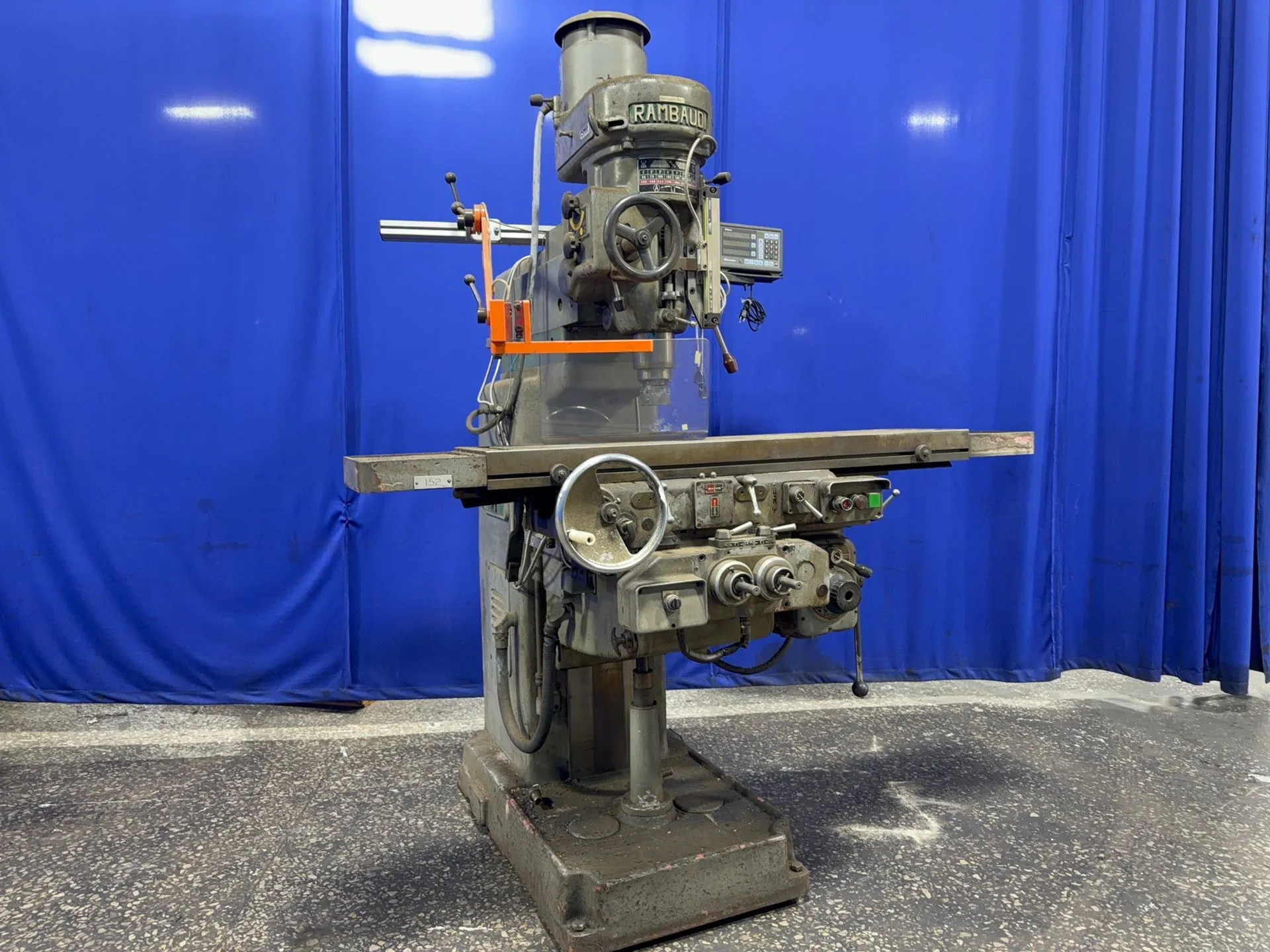 Rambaudi 12" X 51" Vertical Mill - M3