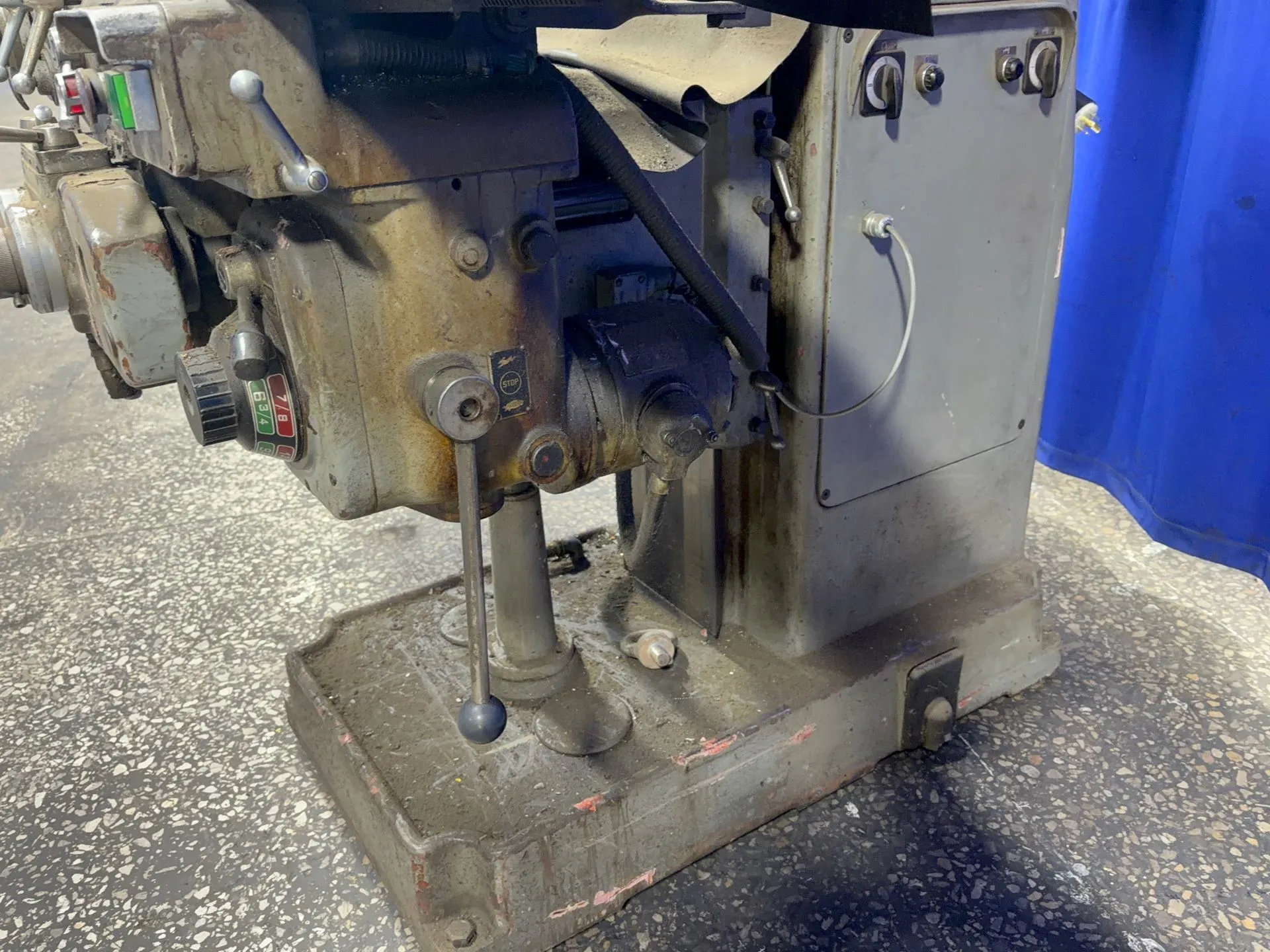 Rambaudi 12" X 51" Vertical Mill - M3