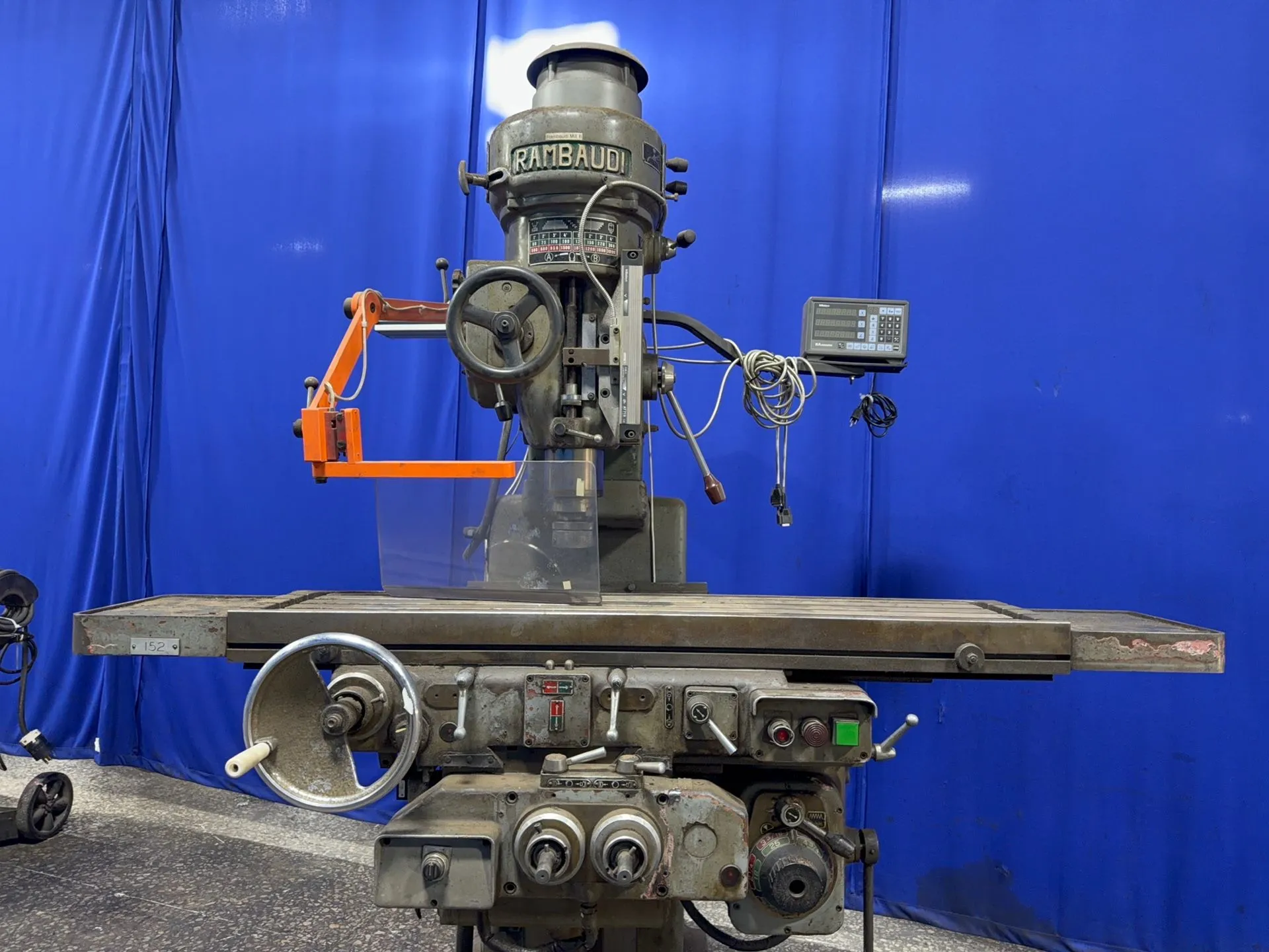 Rambaudi 12" X 51" Vertical Mill - M3