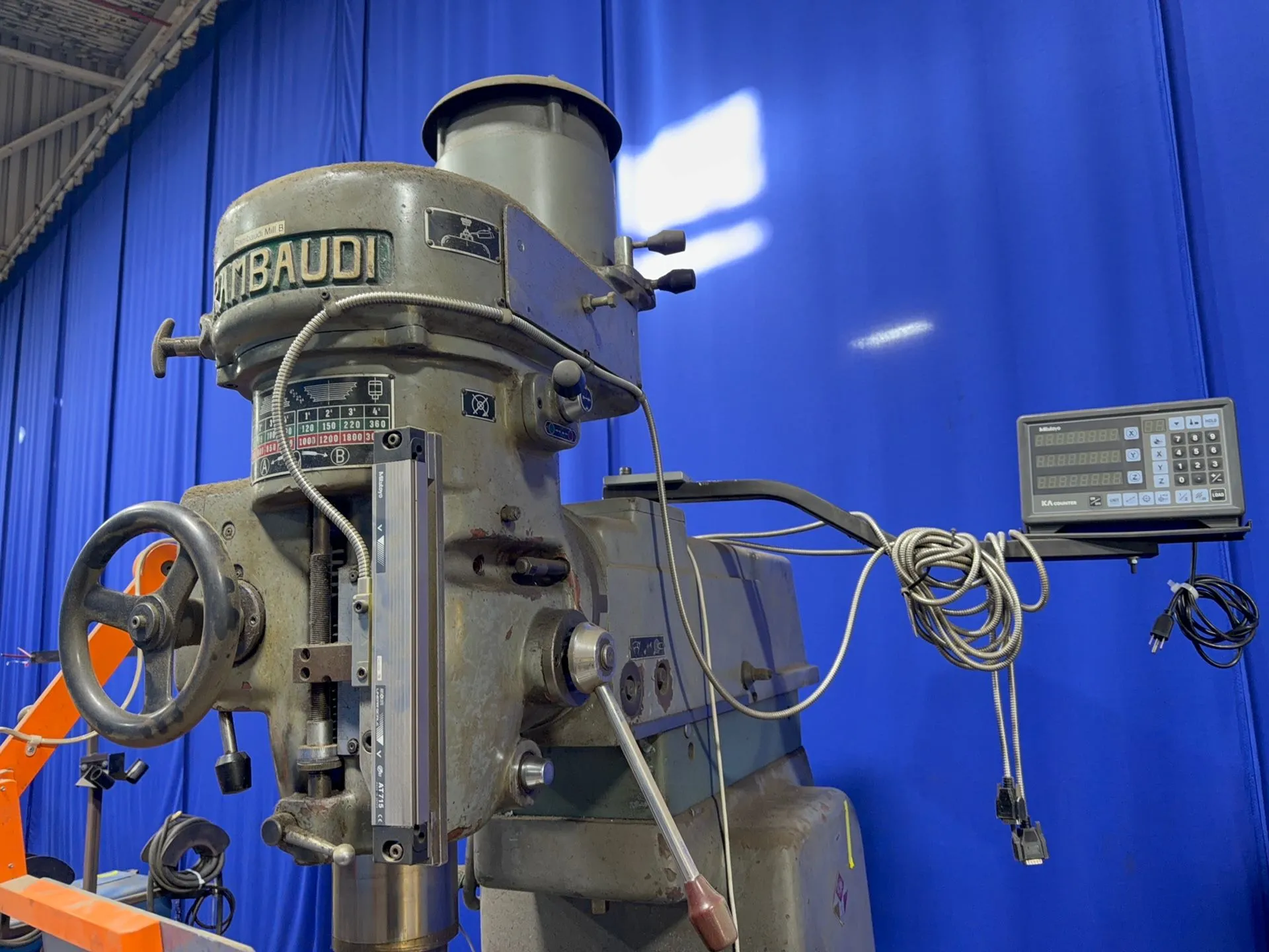 Rambaudi 12" X 51" Vertical Mill - M3