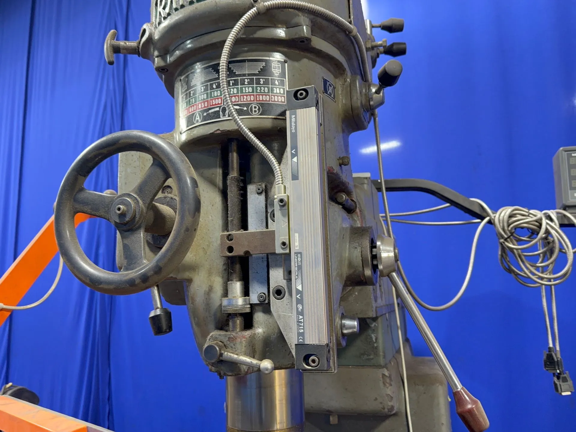 Rambaudi 12" X 51" Vertical Mill - M3