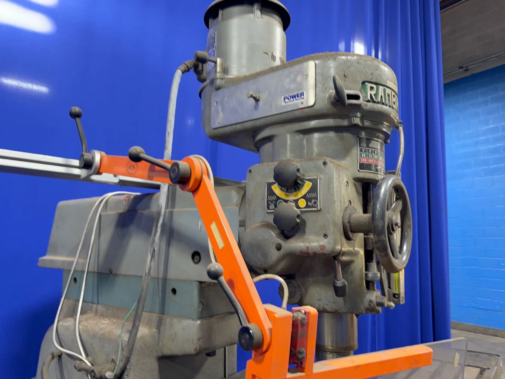 Rambaudi 12" X 51" Vertical Mill - M3