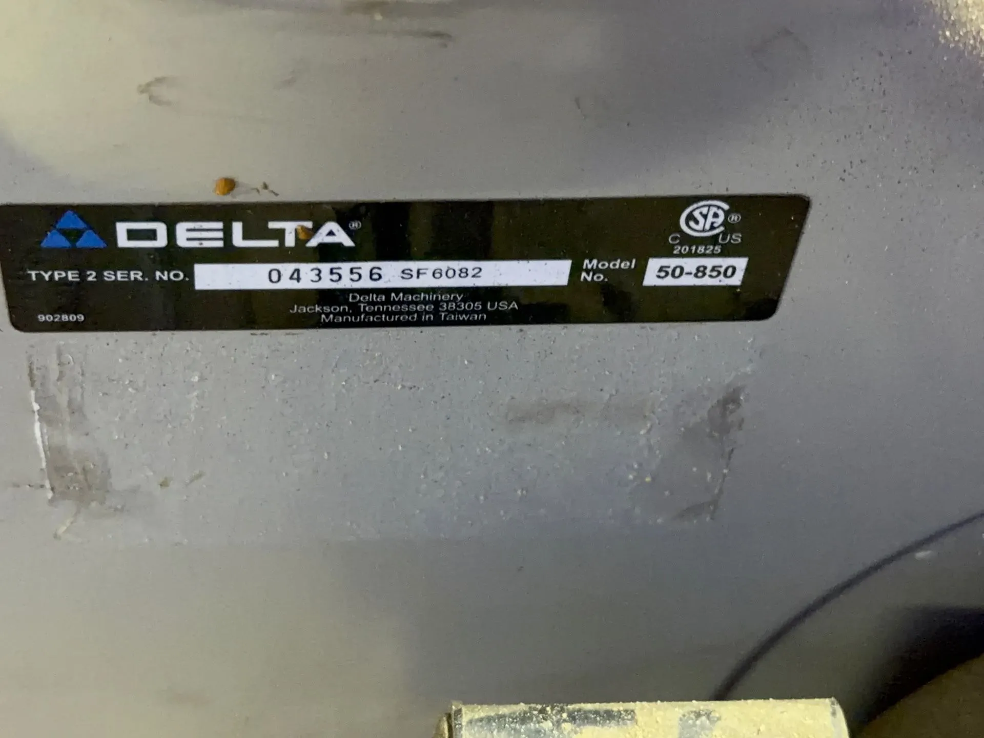 Delta 1 1/2 Hp Dust Collector - 50-850