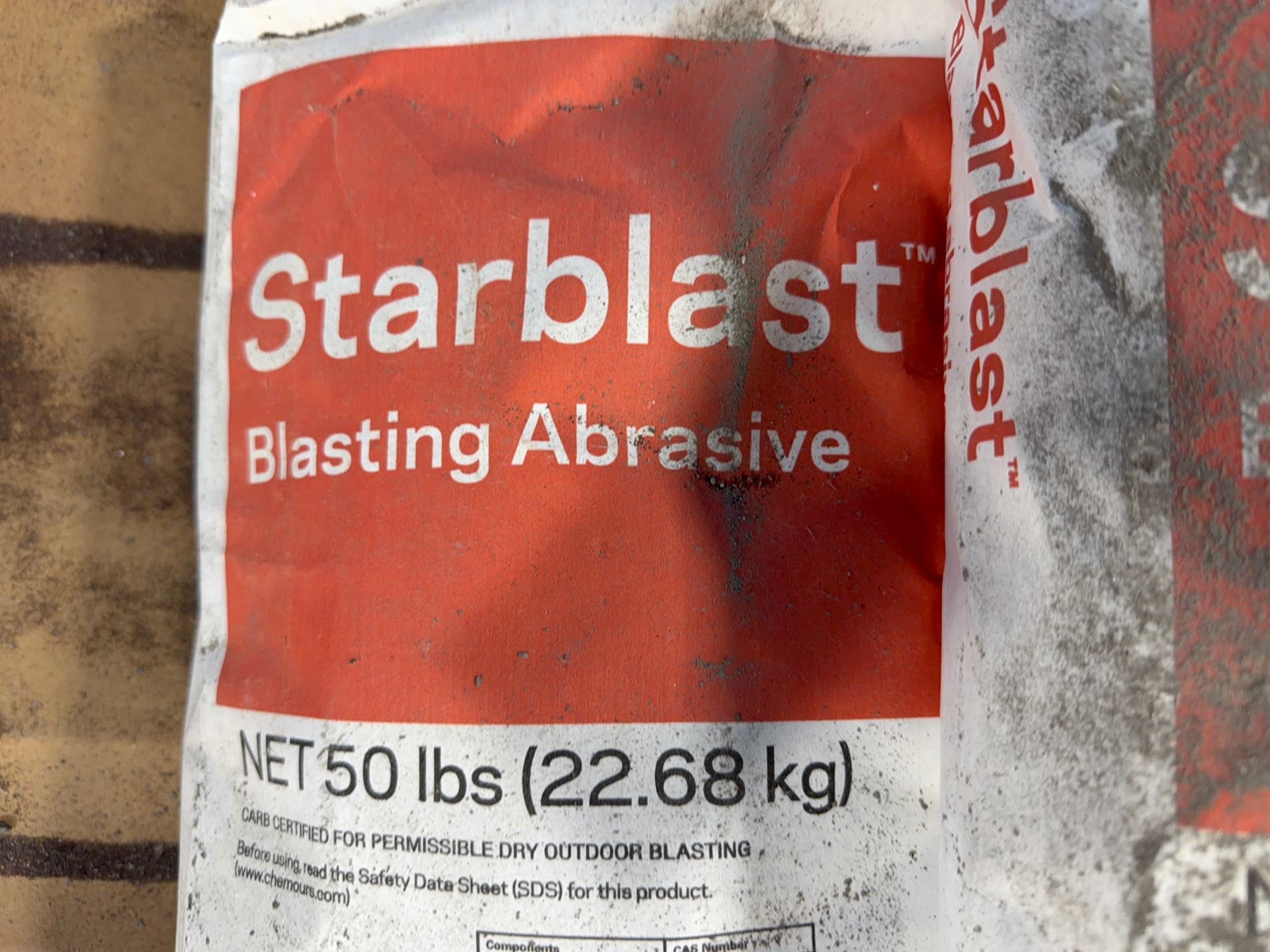 Starblast Chemours 50 Lbs Blasting Abrasives