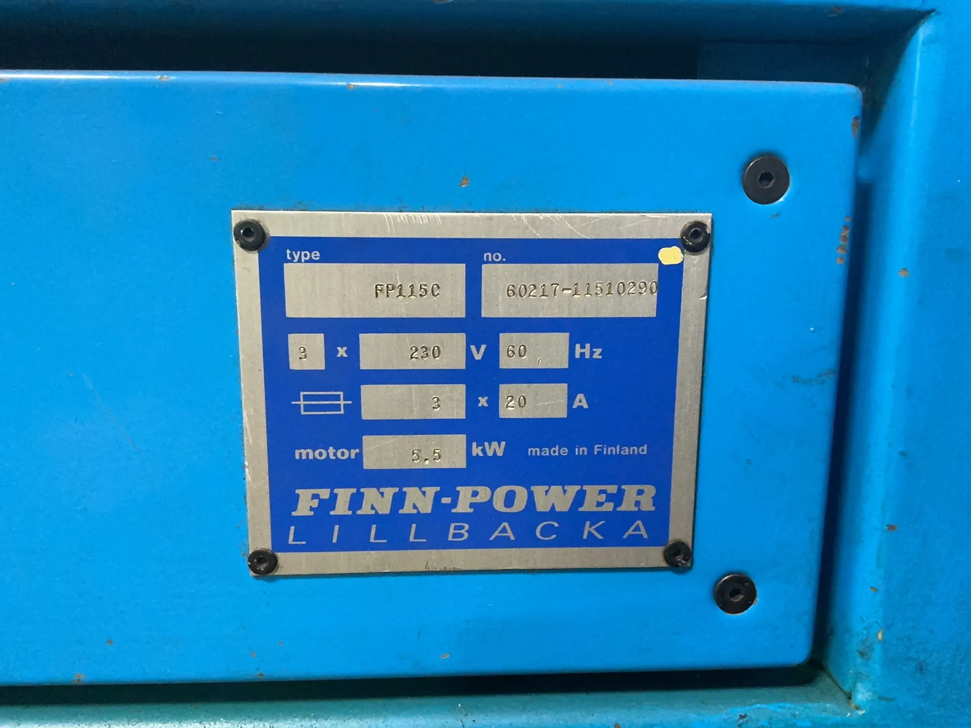 Finn-power Hose Crimper - Fp-115c