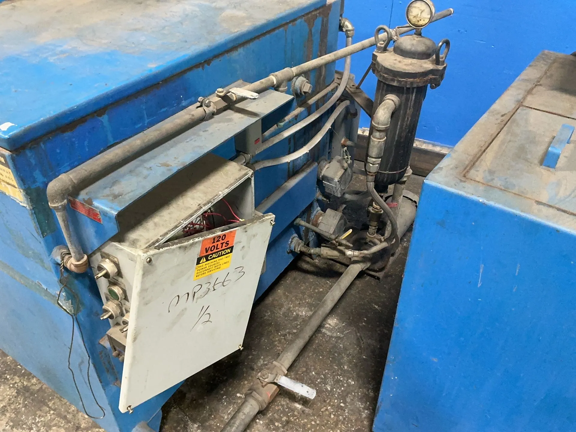 Kleer-flo 200 Gal Parts Washer - Pw500 Am 500-1612