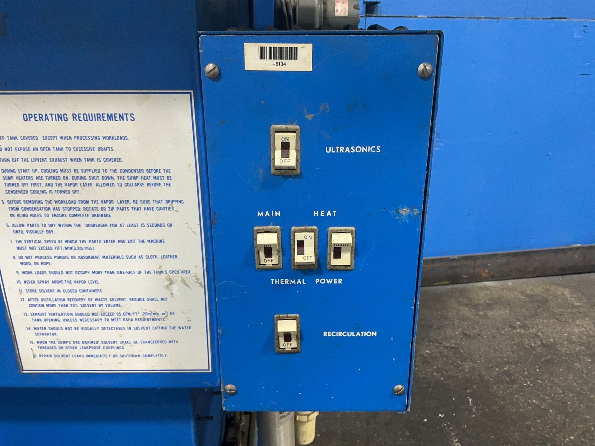 Branson 18” X 28” X 39” Degreaser - Psd-1216-r