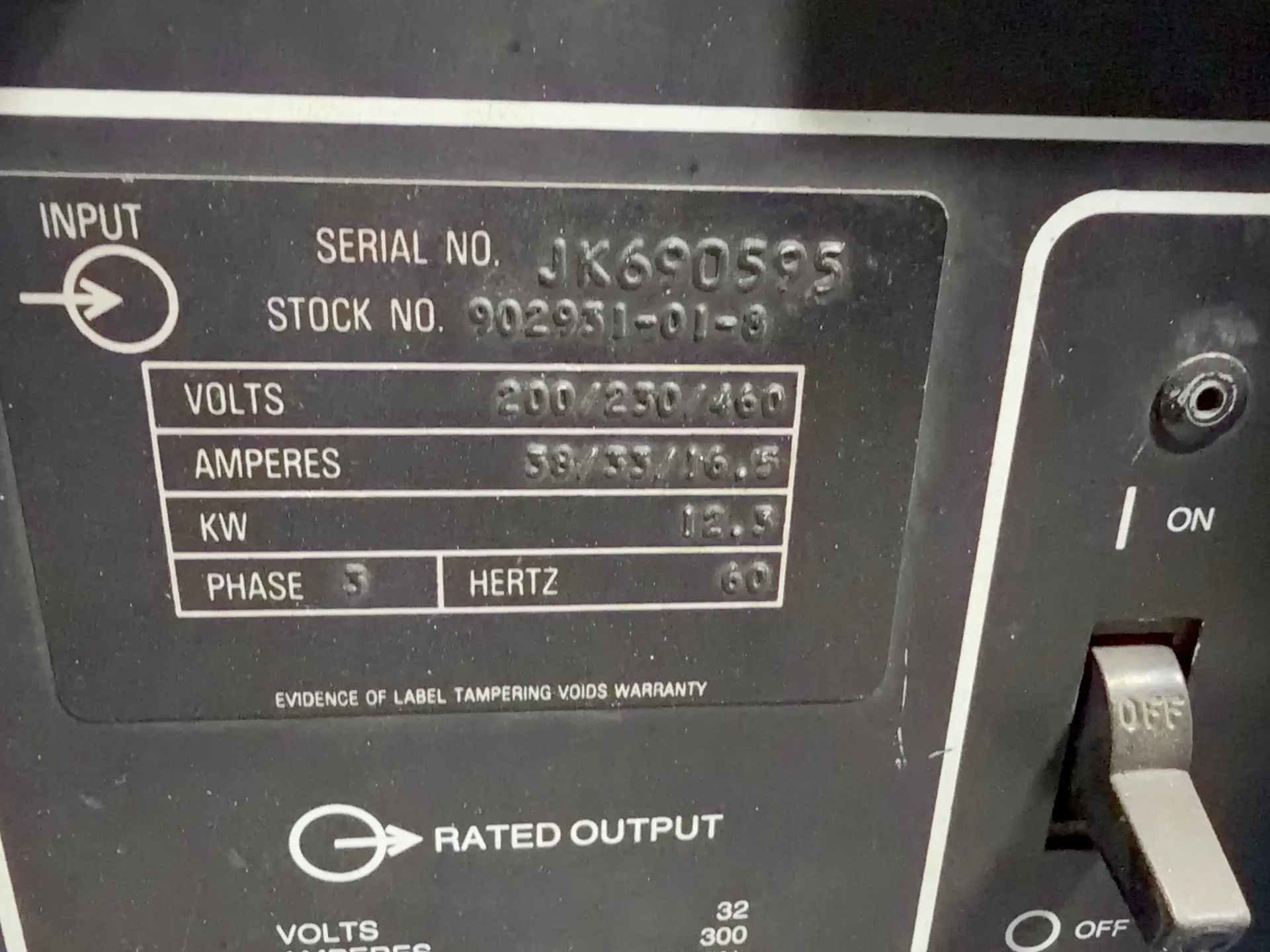 Miller 300 Amp Welder W/ Wire Feeder - Cp-300