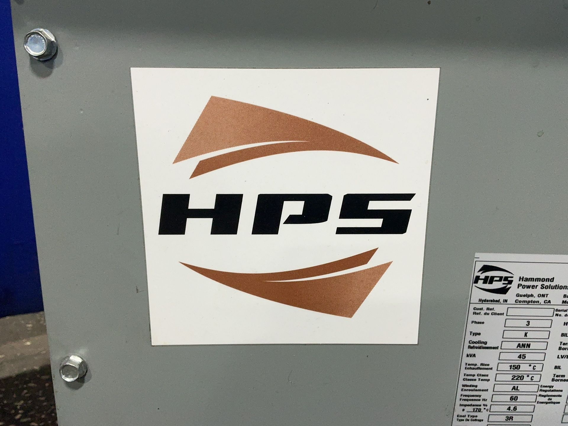 Hps 45 Kva Transformer - Sg3c0045kd