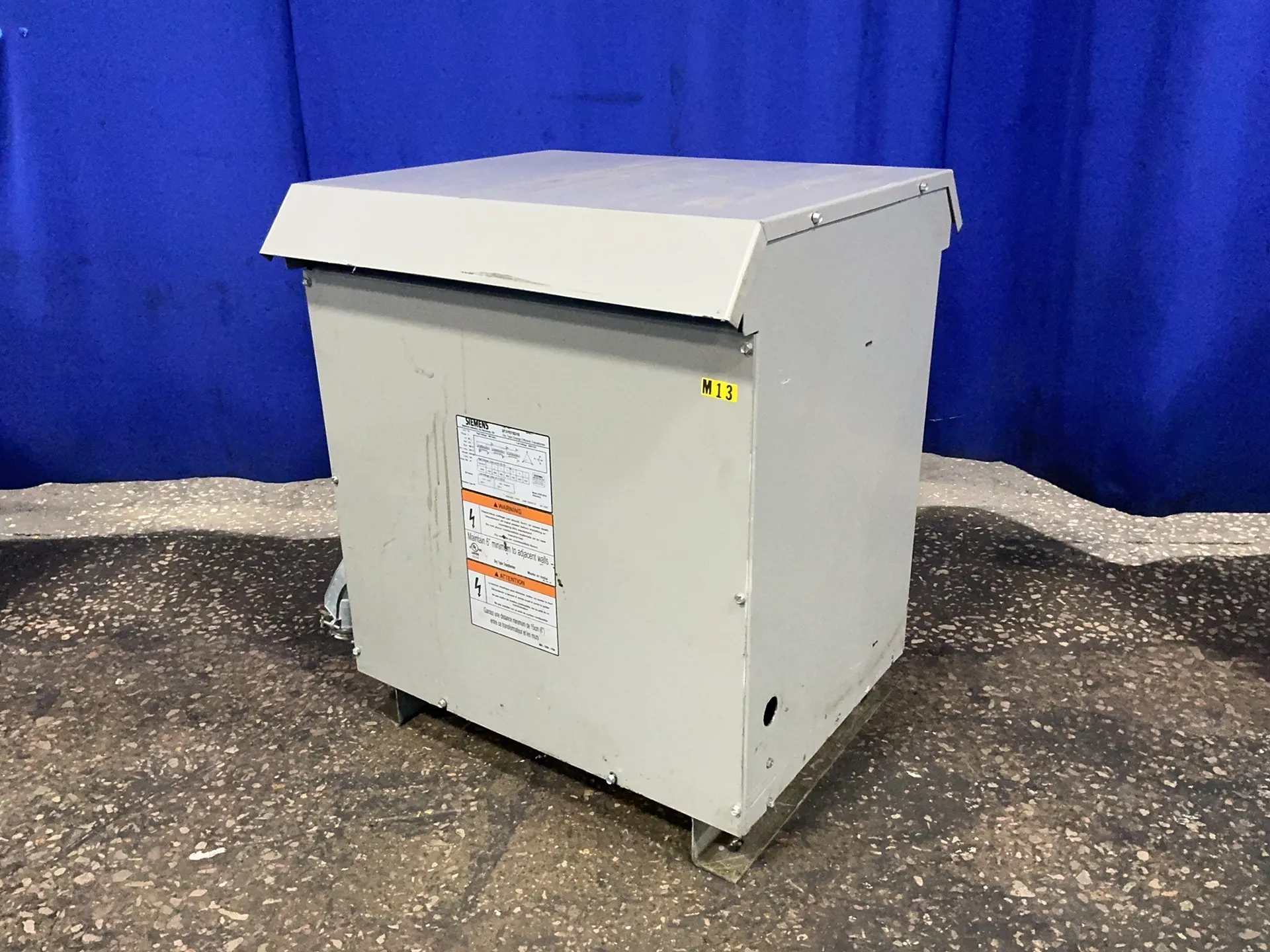 Siemens 75 Kva Transformer - 3f3y075d16