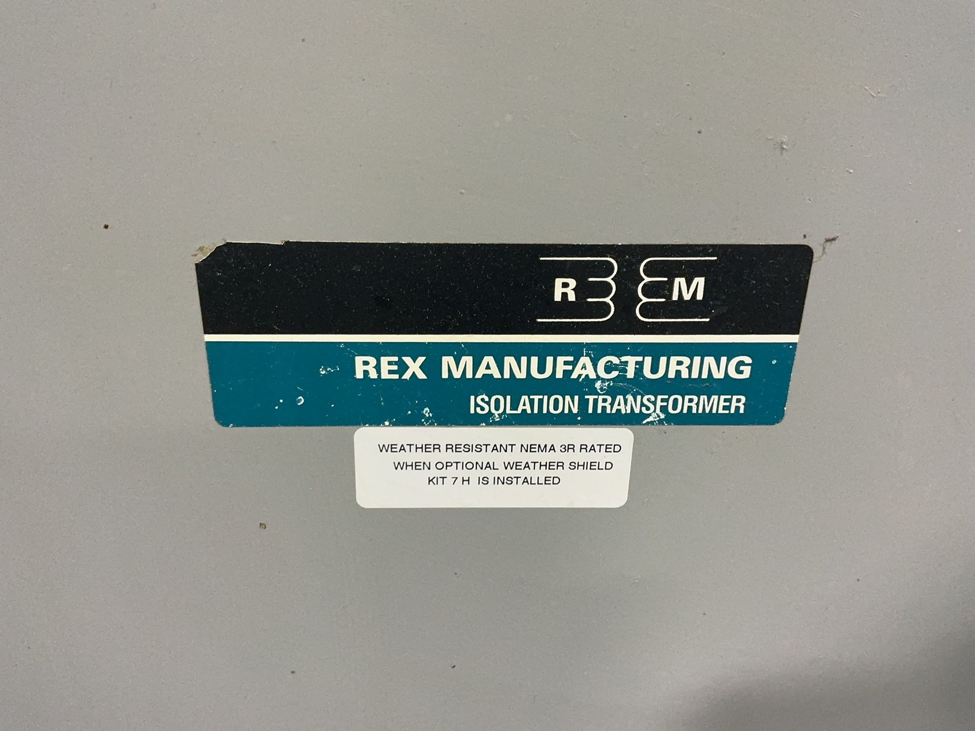 Rex Manufacturing 75 Kva Transfomer - Ba75hca