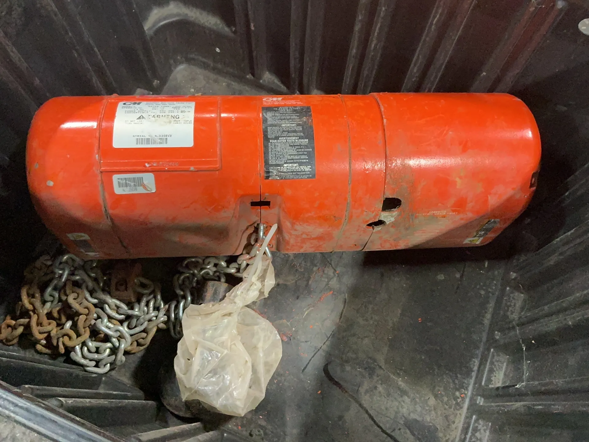 Cm 1/2 Ton Hoist - F