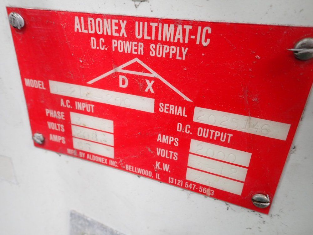 Aldonex Inc D.c. Power Supply - 0-212-200