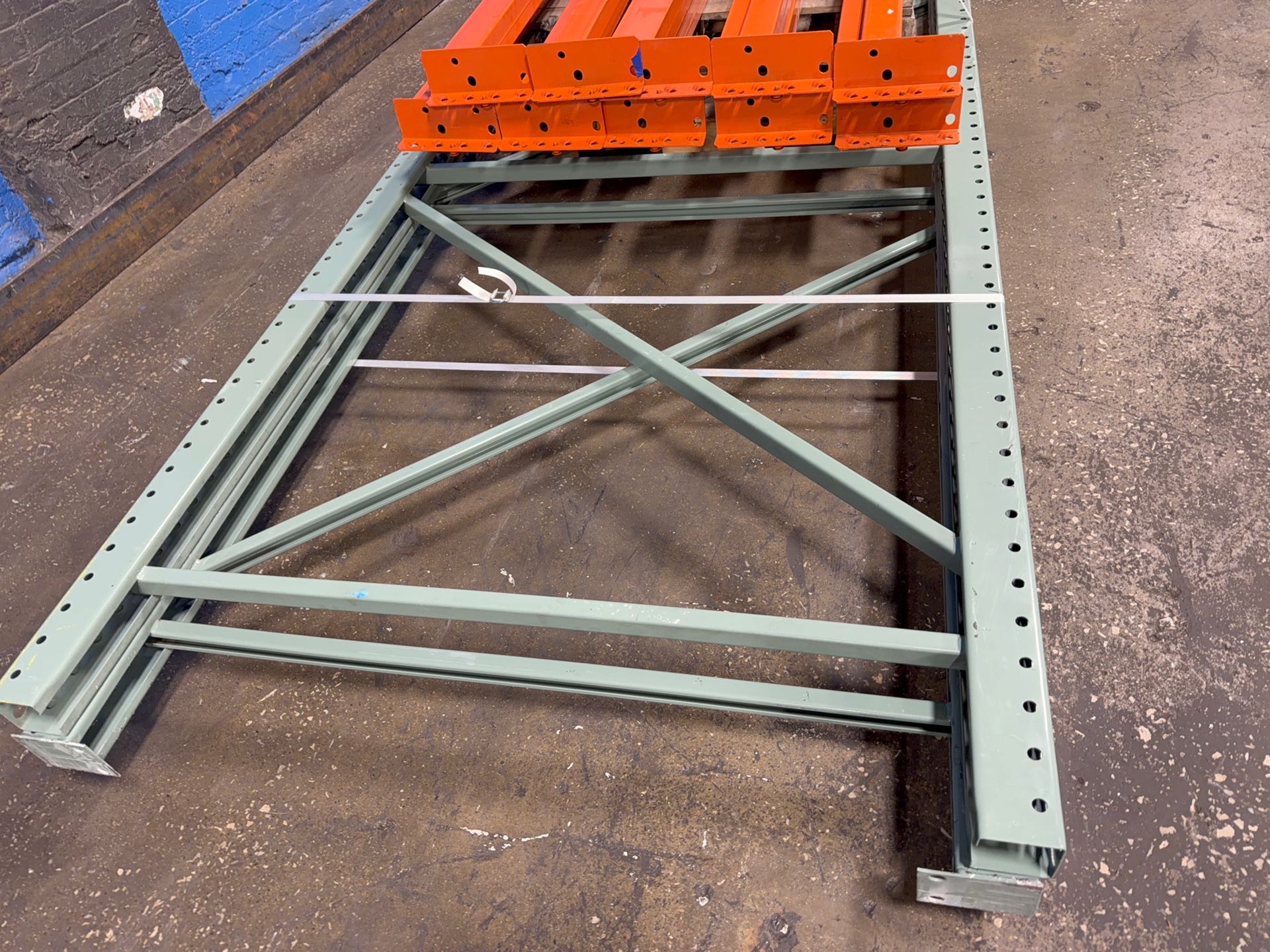 48” X 192” Pallet Racking Lot - Tear Drop