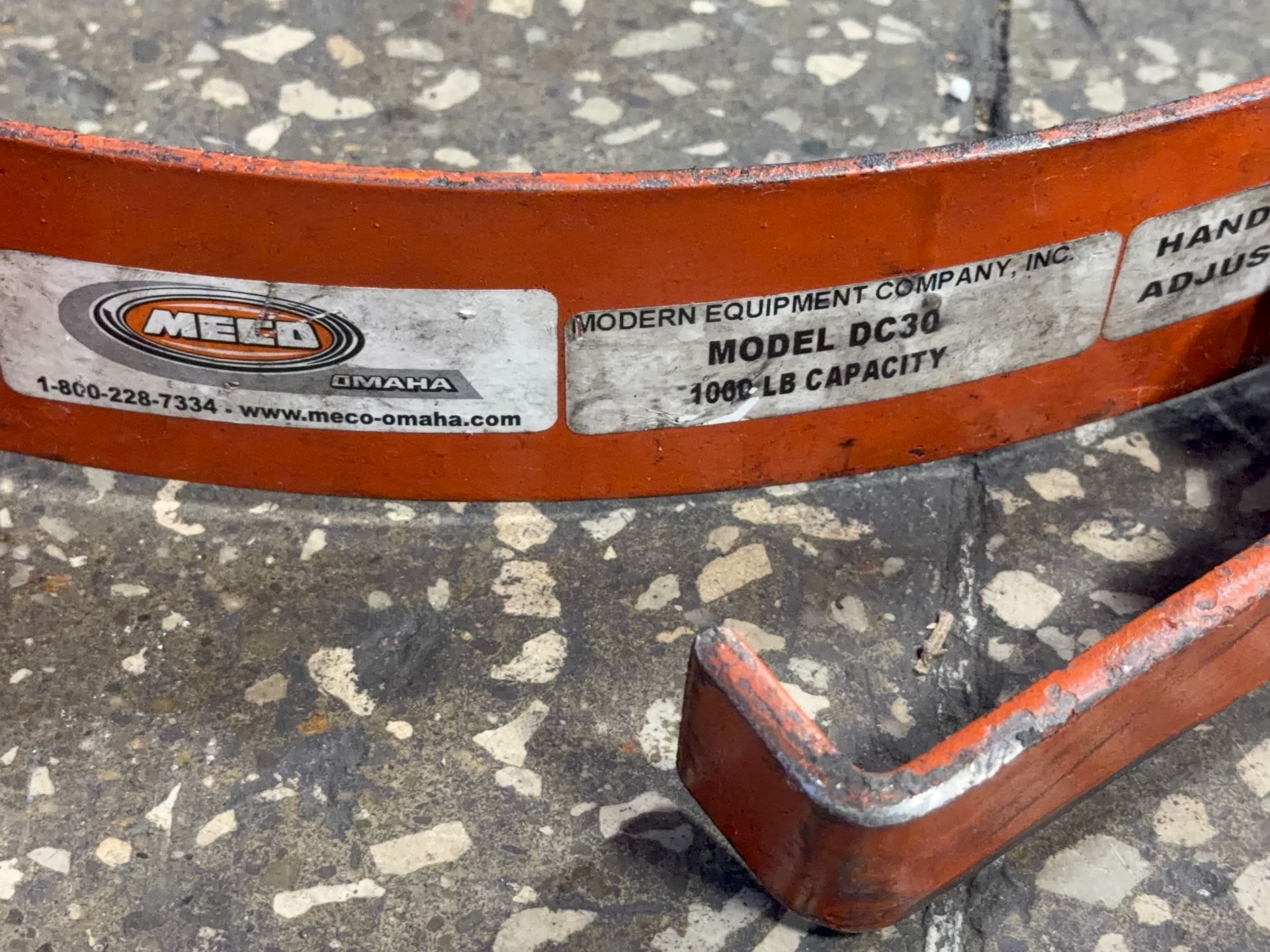 Meco 1000 Lbs Drum Clamp - Dc30